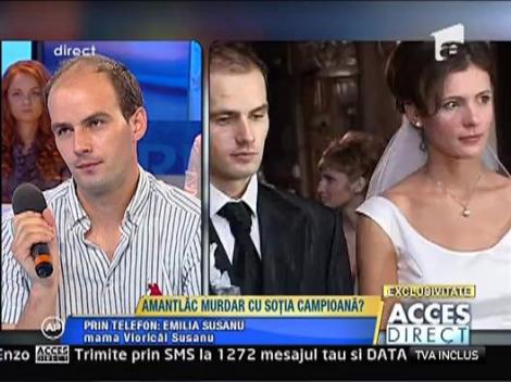 Viorica Susanu isi acuza sotul ca i-a furat banii