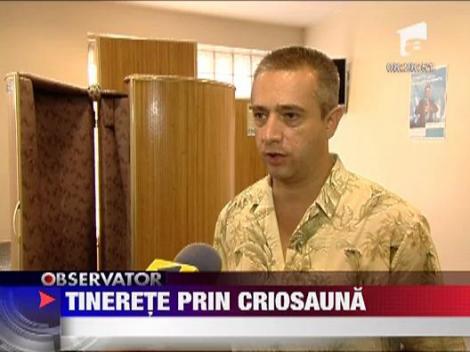 Sanatate: Tinerete prin criosauna
