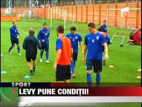 Ronny Levy ii pune conditii lui Gigi Becali