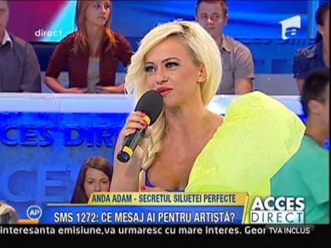 Anda Adam, secretul siluetei perfecte