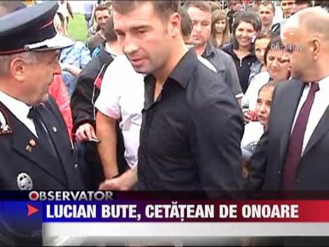 Lucian Bute fost declarat cetatean de onoare al Sighetului Marmatiei