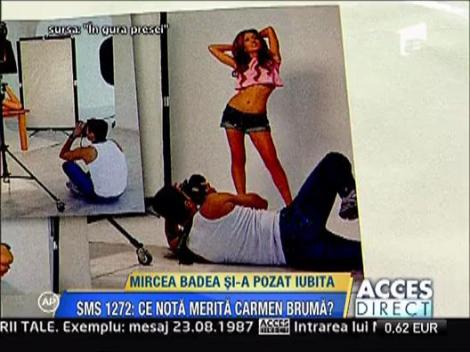 Mircea Badea si-a pozat iubita in ipostaze sexy