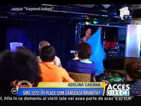 Adelina Pestritu danseaza lasciv in ritm de cadana
