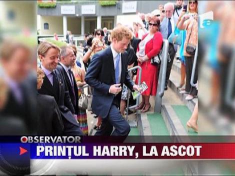 Printul Harry a inmanat trofeul jocheului castigator