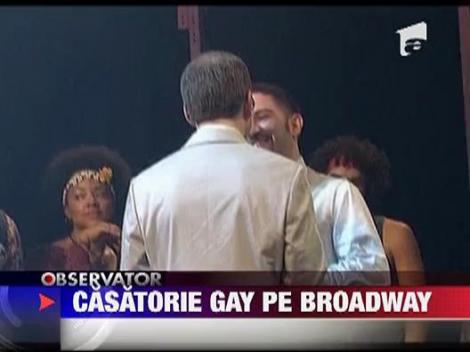 Casatorii gay pe Broadway