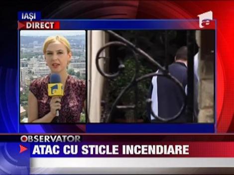 Atac in stil mafiot la casa unui om de afaceri din Iasi