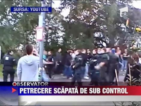 Petrecere scapata de sub control