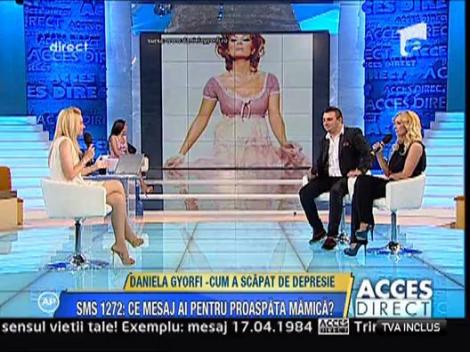 Afla cum a scapat Daniela Gyorfi de depresie