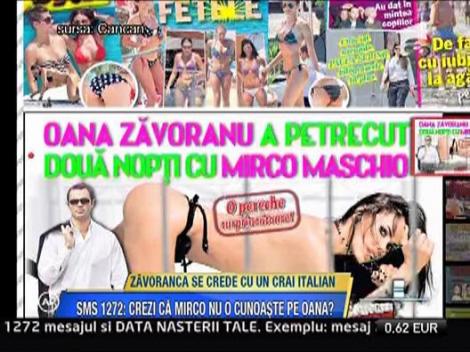Oana Zavoranu a primit ignore de la crai italian