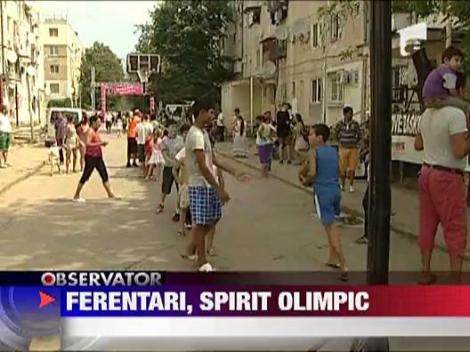 Startul pentru probele olimpice de cartier s-a dat in Ferentari