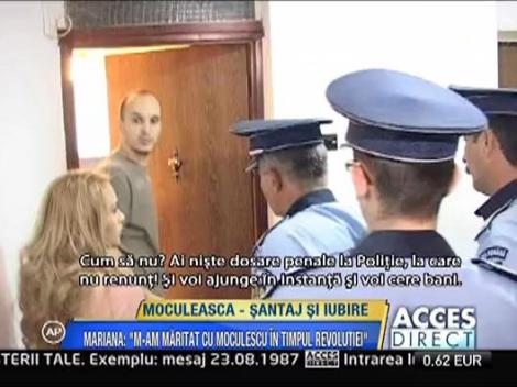 Mariana Moculescu isi santajeaza fostul iubit