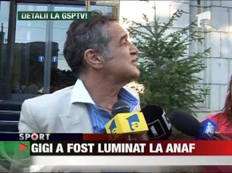 Gigi a fost luminat la ANAF