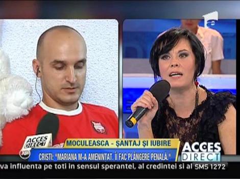 Cristi Marin si Mariana Moculescu se injura ca la usa cortului!