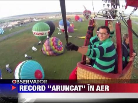 Record de baloane cu aer cald lansate simultan
