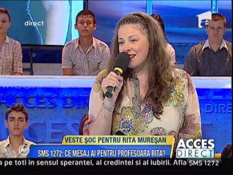 Rita Muresan, mai nou profesoara: A venit cu dilpomele la Acces Direct