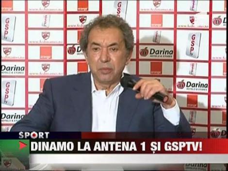 Dinamo se vede, cel mai bine, la Antena 1 si GSPTV