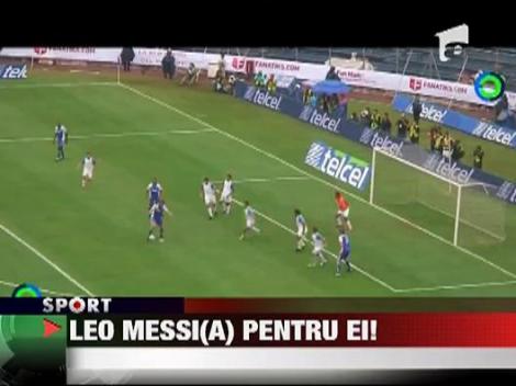 Messi ar fi venit la Bucuresti daca pe National Arena ar fi fost o partida caritabila