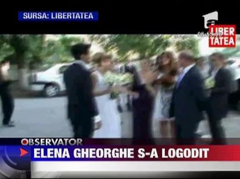 Elena Gheorghe s-a logodit