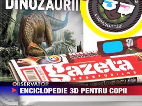 GSP aduce in premiera in Romania, prima enciclopedie 3D pentru copii!