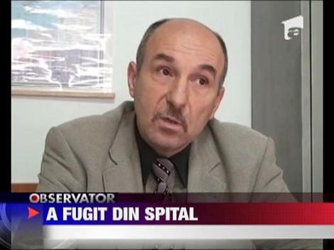 Un bolnav psihic a fugit din spital in Baia Mare