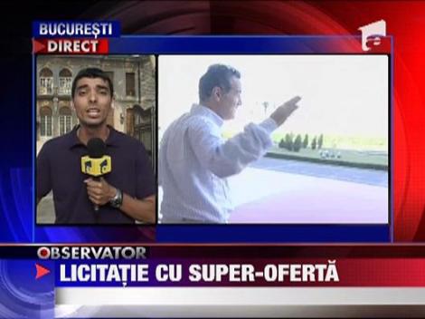 ANAF incearca sa vanda la jumatate de pret terenul lui Becali