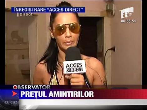 Oana Zavoranu isi vinde amintirile