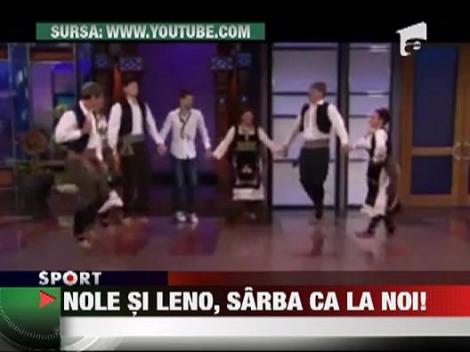 Djokovici a dansat sarba alaturi de Jay Leno