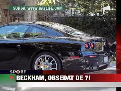 David Beckham a cumparat o masina pentru fetita sa
