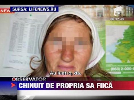 Pus in lanturi de propria fiica