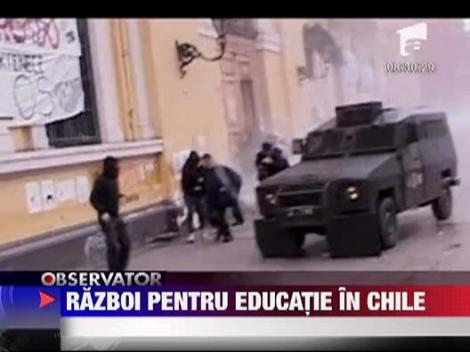 Revolta pentru educatie in Chile
