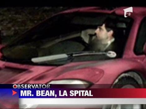 Mr Bean a ajuns la spital