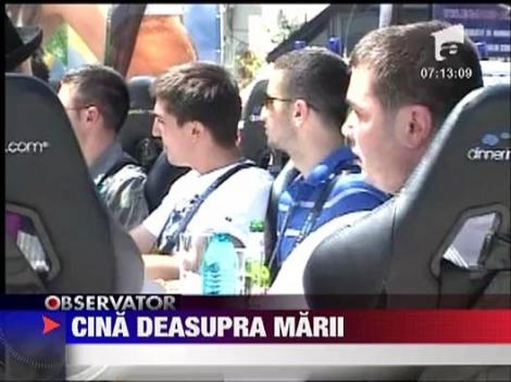 Restaurant la 50 metri deasupra marii