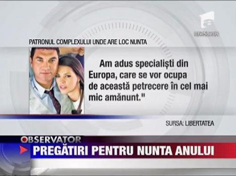 Cristi Borcea si Alina Vidican, pregatiri pentru nunta anului