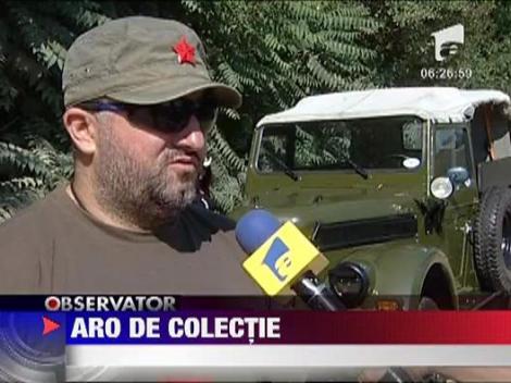 Parada de autoturisme ARO, in Capitala