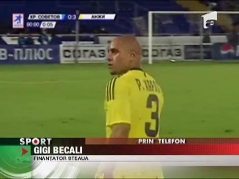 Becali il vrea pe Roberto Carlos