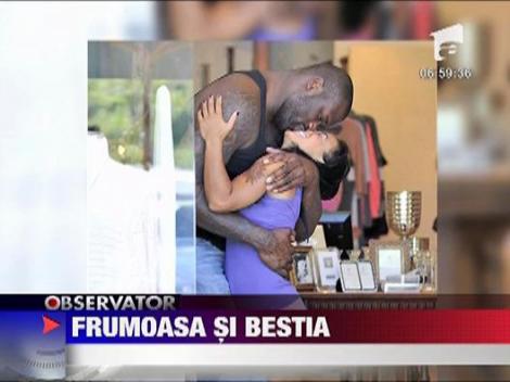 Shaquille O'Neal, o gorila pe langa iubita sa!