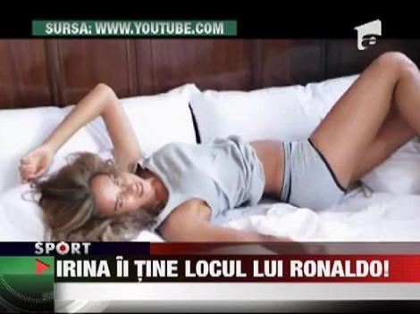 Irina Shaik ii ia painea de la gura iubitului