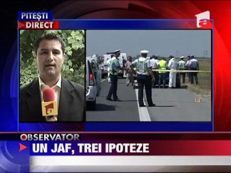 Jaf pe Autostrada Bucuresti - Pitesti: anchetatorii merg pe trei piste ‎