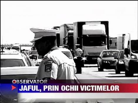 Jaf pe Autostrada Bucuresti - Pitesti: anchetatorii merg pe trei piste ‎