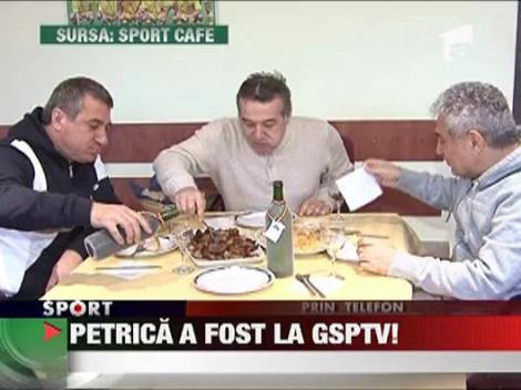 Petrica a fost la GSPTV