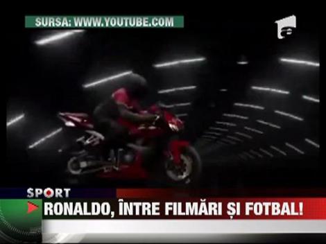 Cristiano Ronaldo a filmat repede o reclama si apoi le-a dat gol luxemburghezilor