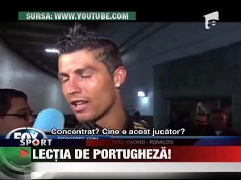 Cristiano Ronaldo a ras cu lacrimi de chinezi