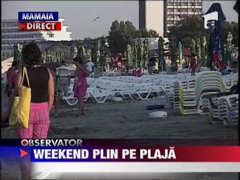 Weekend aglomerat la mare