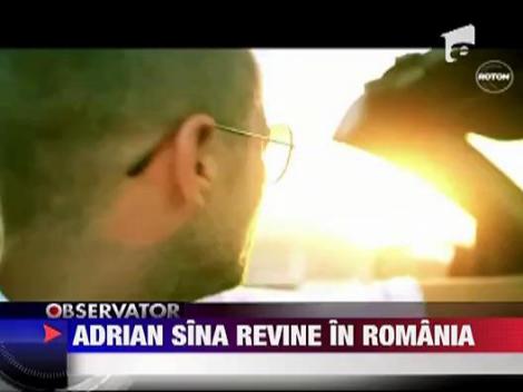 Adrian Sirna a revenit in Romania
