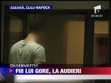 Fiii interlopului Gore au fost prinsi de Politie cu droguri