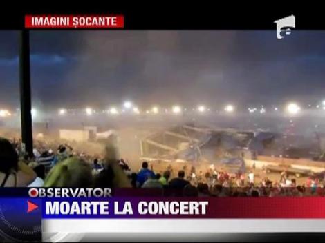 IMAGINI SOCANTE! Oameni striviti de o scena la un concert in SUA