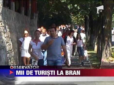 Numar record de turisti, la Bran ‎
