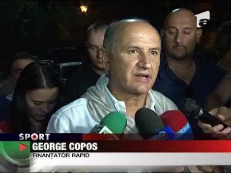 Suporterii Rapidului s-au luat de Copos la Buzau