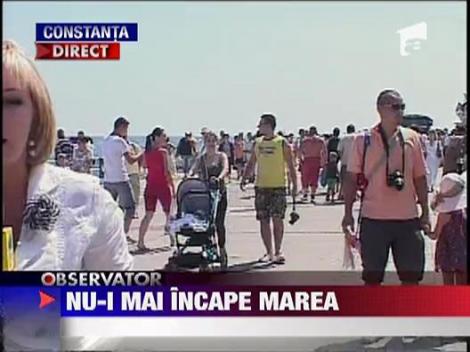 Litoralul, plin de turisti