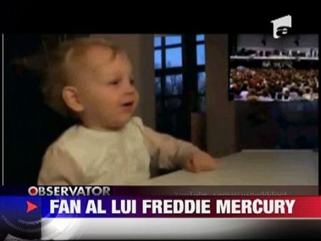 Freddie Mercury  iubit chiar si de bebelusi